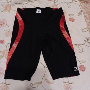 🦁 Men's Speedo red and black 32
